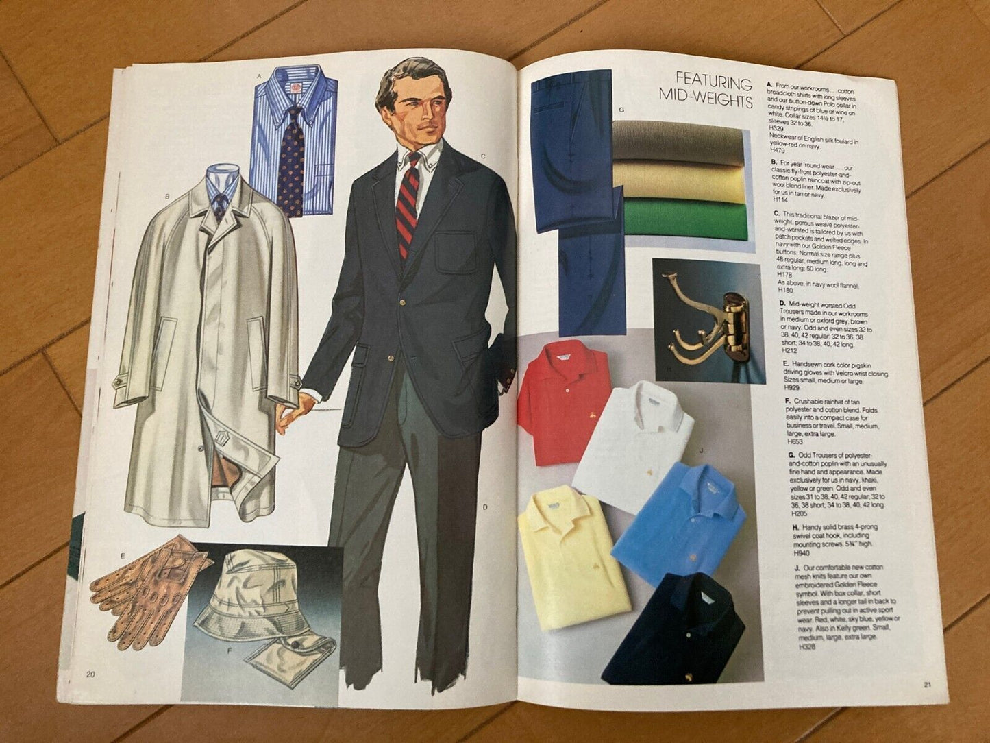 Brooks Brothers vintage catalog lot 1980's 1990's 2000's old fashion