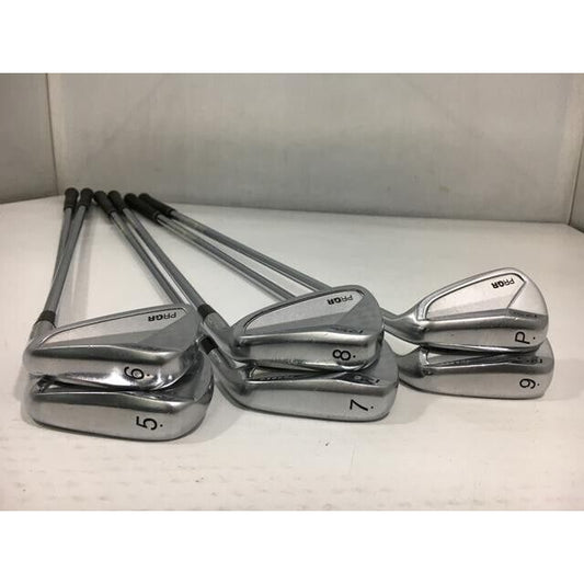 PRGR RS FORGED 6pcs 5-Pw Iron Set PRGR original M-43 Flex Stiff Right Handed