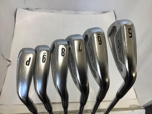 Callaway X Forged CB 6pcs 5-Pw Iron Set NS Pro 950GH Flex Stiff Right Handed