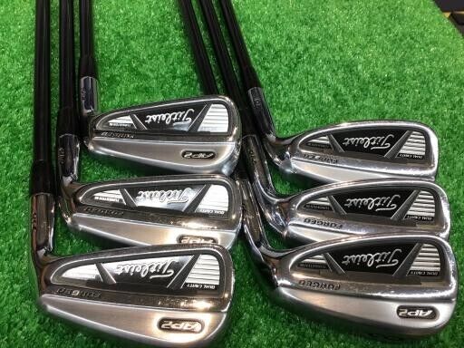 Titleist AP2 710 6pcs 5-9-Pw Iron Set Motore Flex R Right Handed