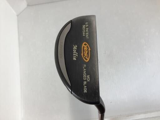 Yes C Groove Mollie 34in Putter Steel Shaft Right Handed Head Cover