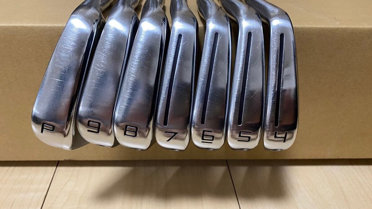 TaylorMade P770 7pcs 4-Pw Iron Set N.S.Pro Modus3 Tour105 Flex Stiff Steel Shaft