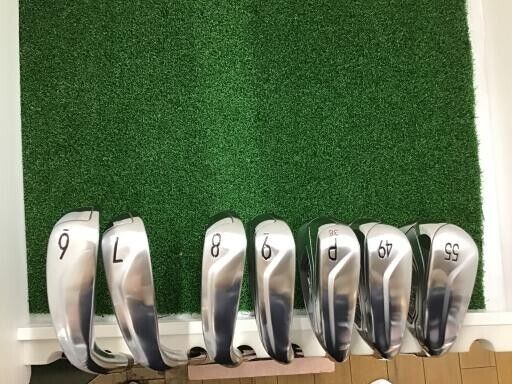 Titleist T400 2020 7pcs 6-Pw+49+55 Iron Set N.S.Pro ZELOS 7 Flex Stiff