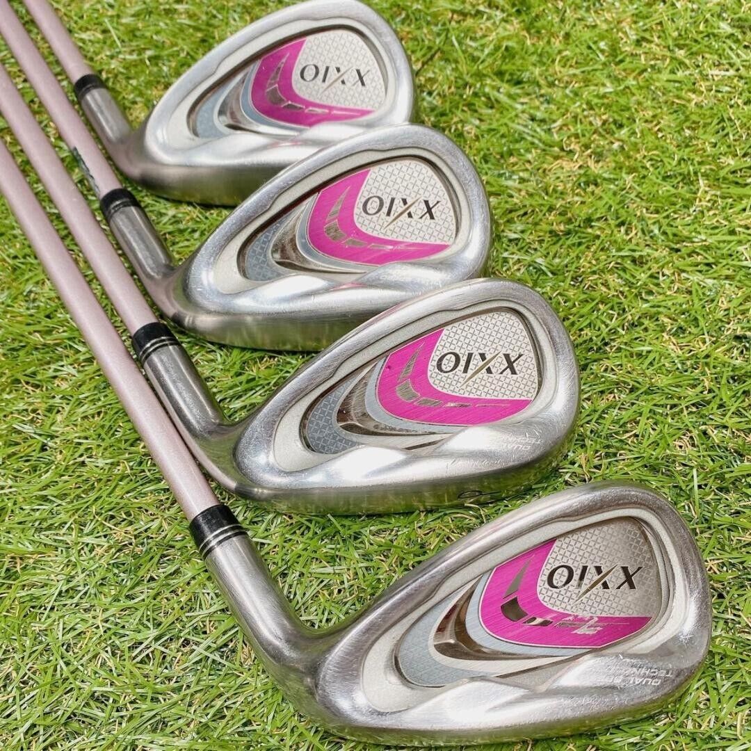 Dunlop XXIO 9 7pcs 6-Pw-Aw-Sw Iron Set MP900 Flex Ladies