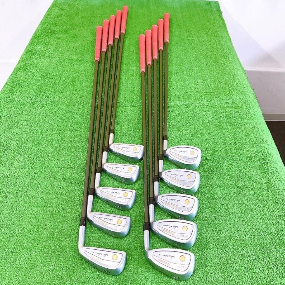 HONMA LB-606 H&F 10pcs 3-10-11-Sw Iron Set SUPER FERRITE CARBON Light 4S Flex R