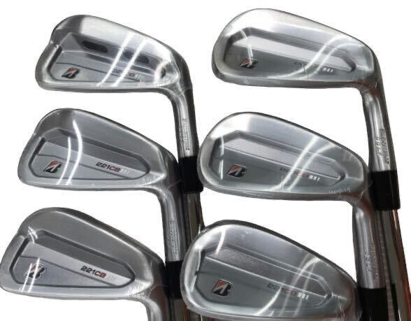 New BRIDGESTONE 221CB 2022 6pcs 5-PW Iron Set N.S.Pro Modus3 Tour120 Flex Stiff