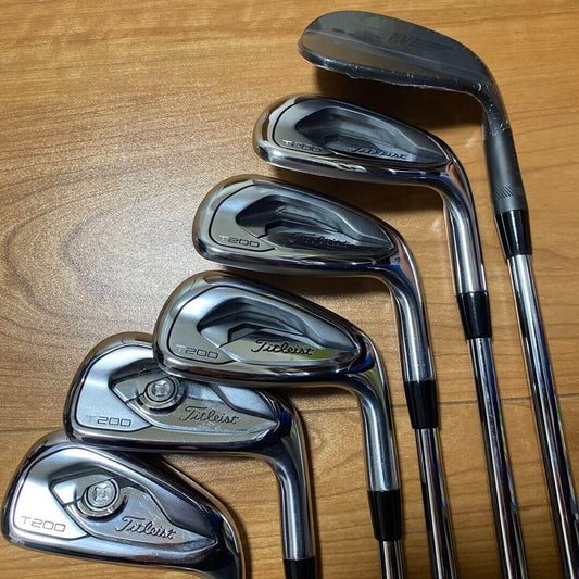 Titleist T200 6pcs 5-9-Pw Iron Set Dynamic Gold 105 X100 Flex S Right Handed