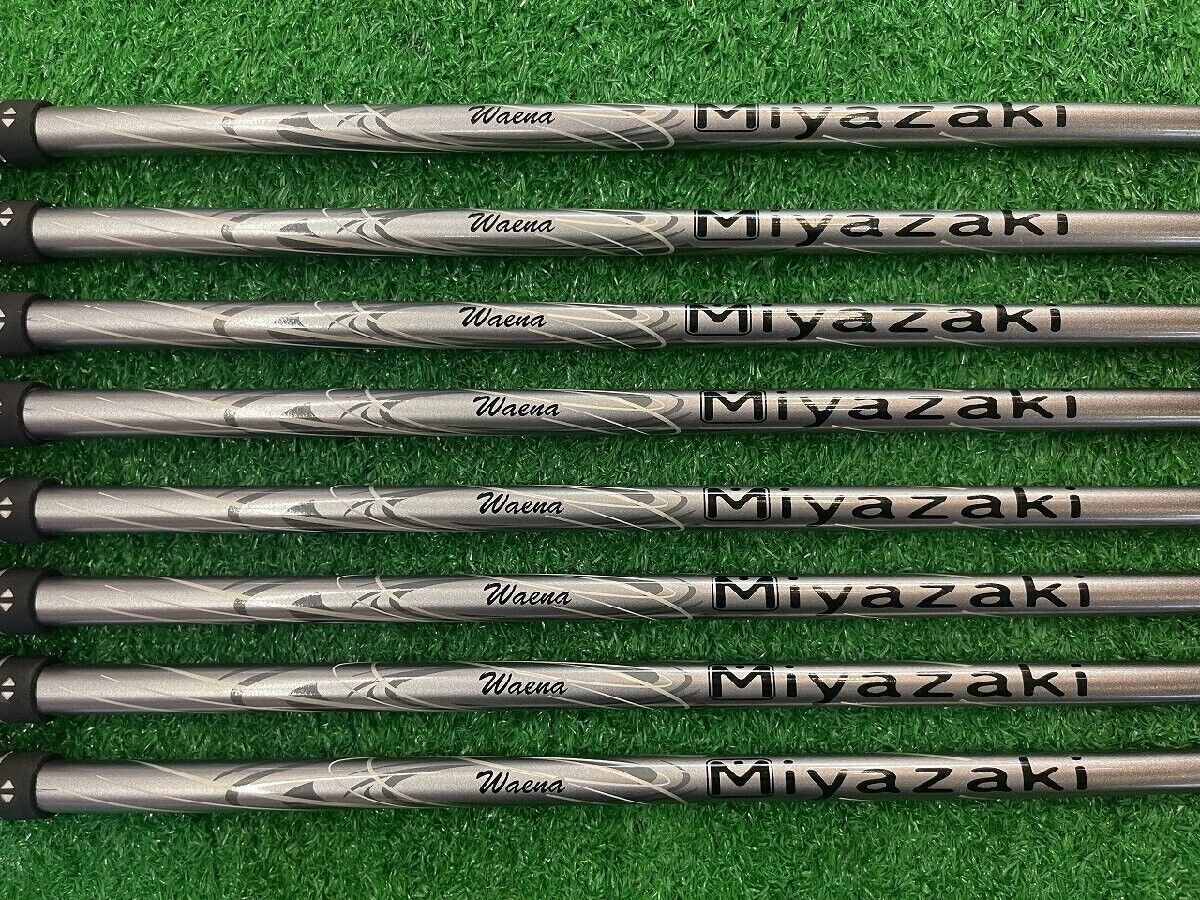 Dunlop XXIO FORGED 8pcs 5-Pw-Aw-Sw Iron Set Miyazaki Waena Flex Stiff