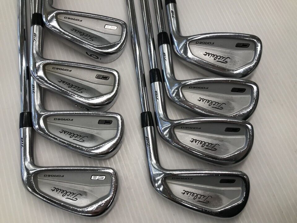 Titleist CB 718 8pcs 3-9-Pw Iron Set AMT TOUR WHITE S200 Right Handed