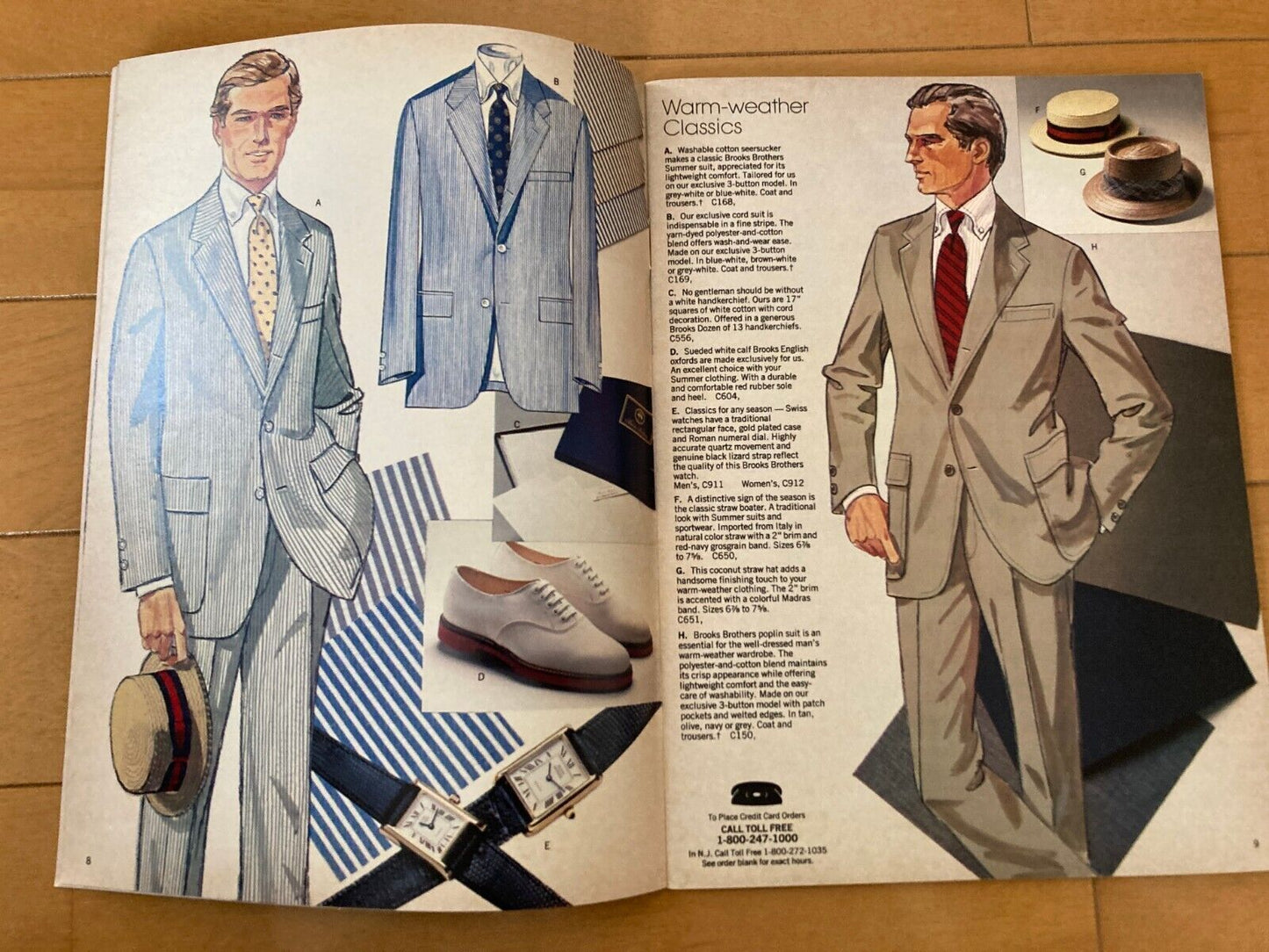 Brooks Brothers vintage catalog lot 1980's 1990's 2000's old fashion