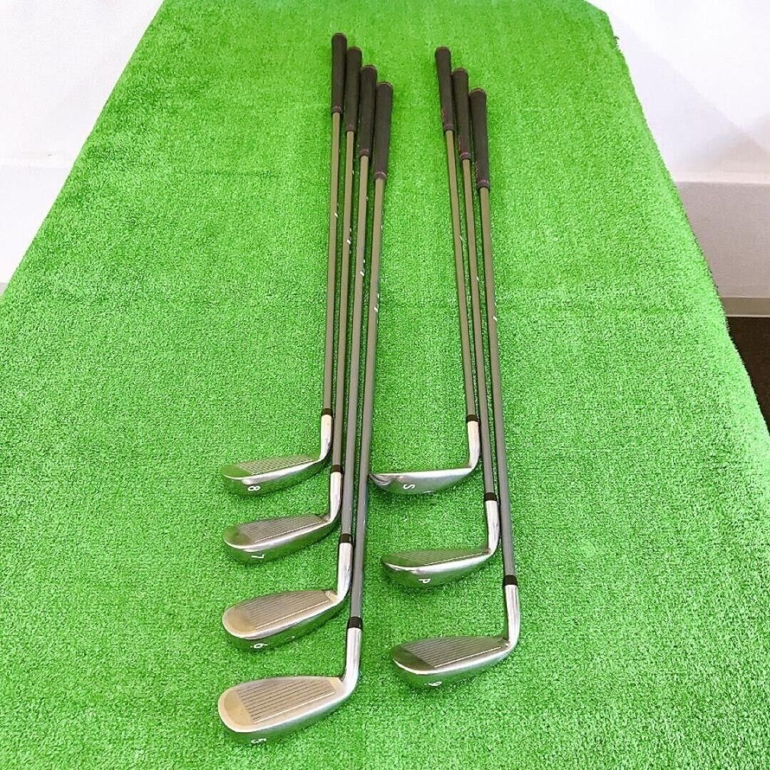 YAMAHA inpres Femina 2007 7pcs 5-Pw-Sw Iron Set TX-407i Flex Ladies