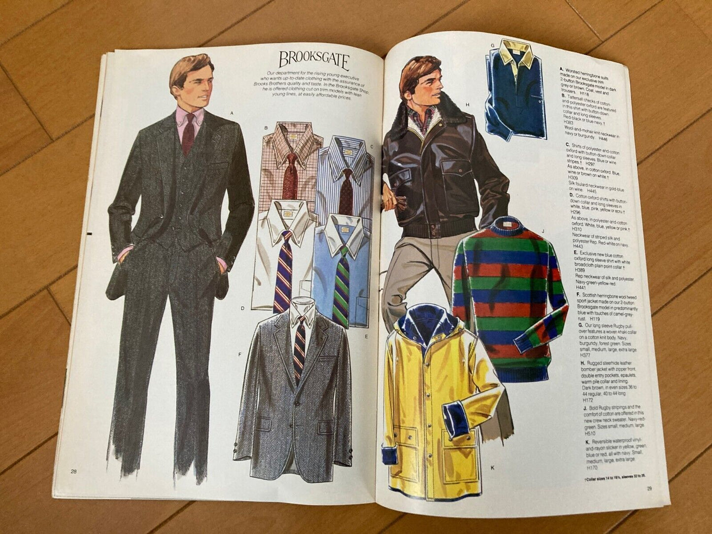 Brooks Brothers vintage catalog lot 1980's 1990's 2000's old fashion