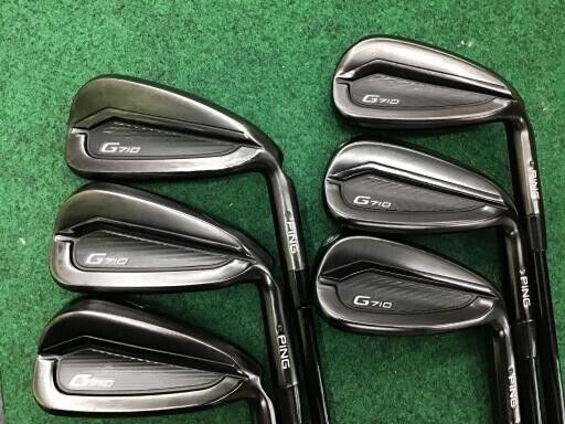 Ping G710 2020 6pcs 5-9+W Iron Set ALTA DISTANZA BLACK 40 Flex Regular Graphite