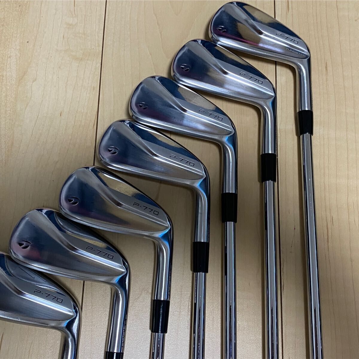 TaylorMade P770 7pcs 4-Pw Iron Set N.S.Pro Modus3 Tour105 Flex Stiff Steel Shaft