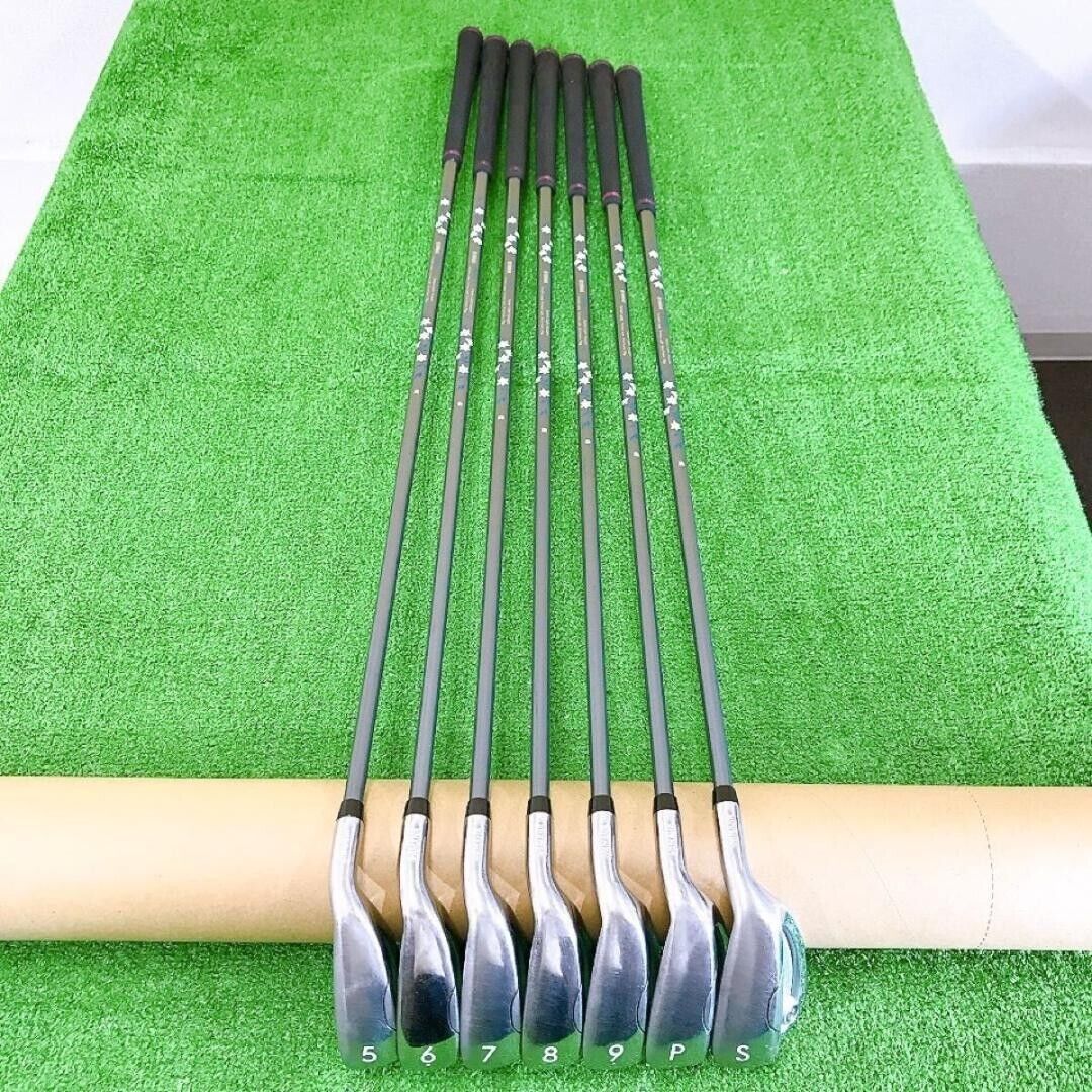 YAMAHA inpres Femina 2007 7pcs 5-Pw-Sw Iron Set TX-407i Flex Ladies