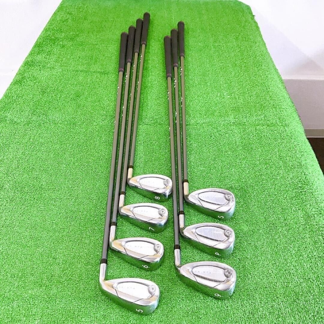 YAMAHA inpres Femina 2007 7pcs 5-Pw-Sw Iron Set TX-407i Flex Ladies