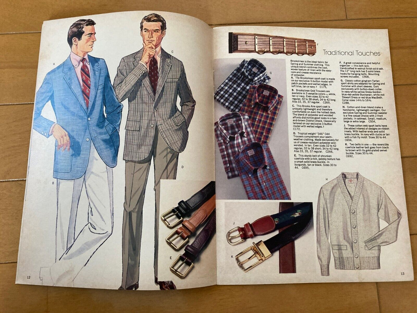 Brooks Brothers vintage catalog lot 1980's 1990's 2000's old fashion