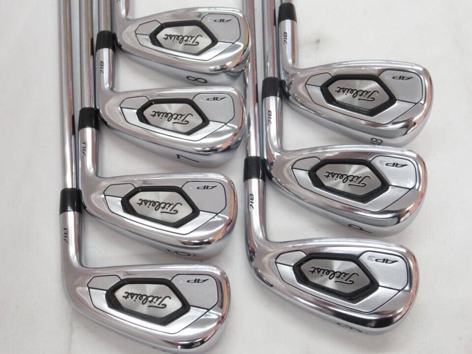 Titleist AP3 718 2017 7pcs 5-Pw+48 Iron Set N.S.Pro ZELOS 8 Flex Regular