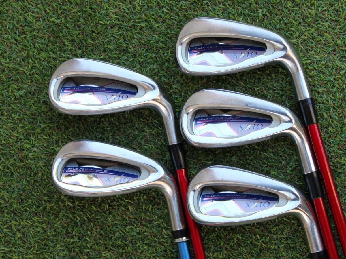 XXIO XXIO10 5pcs 6-Pw Iron Set 6-9: Sub-72hp Flex Regular Pw: MP1000 Flex Ladies