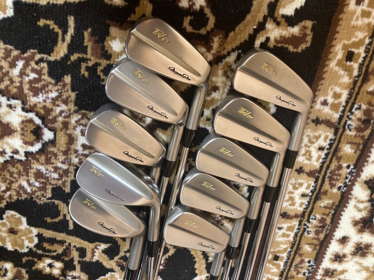 Mizuno Pro TN-91 10pcs 3-PW+FW+SW Iron Set Dynamic Gold S200 Flex Stiff