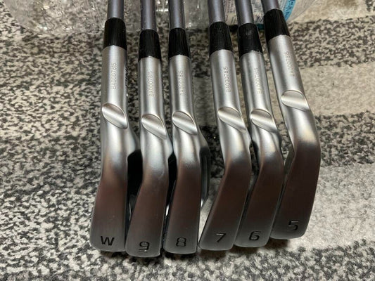 PING BLUEPRINT S 2024 6pcs 5-9+W Iron Set MCI BLACK 60 Flex Stiff Black Dot