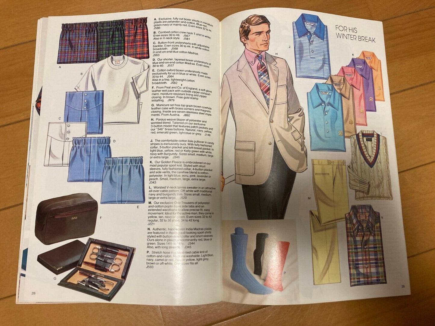 Brooks Brothers vintage catalog lot 1980's 1990's 2000's old fashion