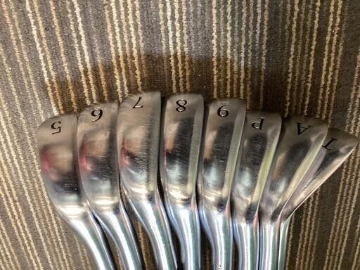 EPON AF-706 2020 8pcs 5-9+PW+TW+AW Iron Set Shimada K's-8001 Flex Stiff