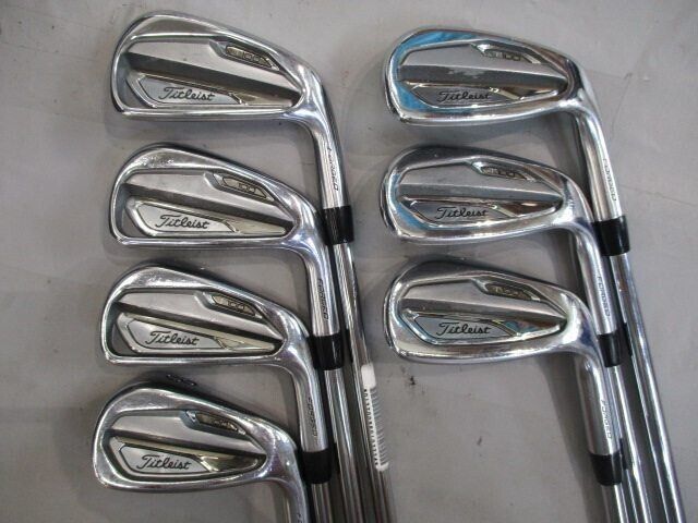 Titleist T100 2019 7pcs 5-Pw+50 Iron Set AMT TOUR WHITE S200 Flex Stiff