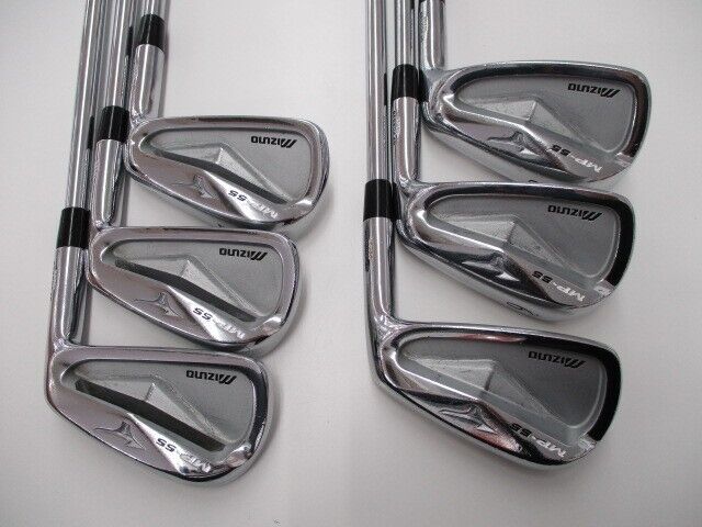 Mizuno MP-55 6pcs 5-9-Pw Iron Set KBS C-TAPER 95 Flex Regular Right Handed