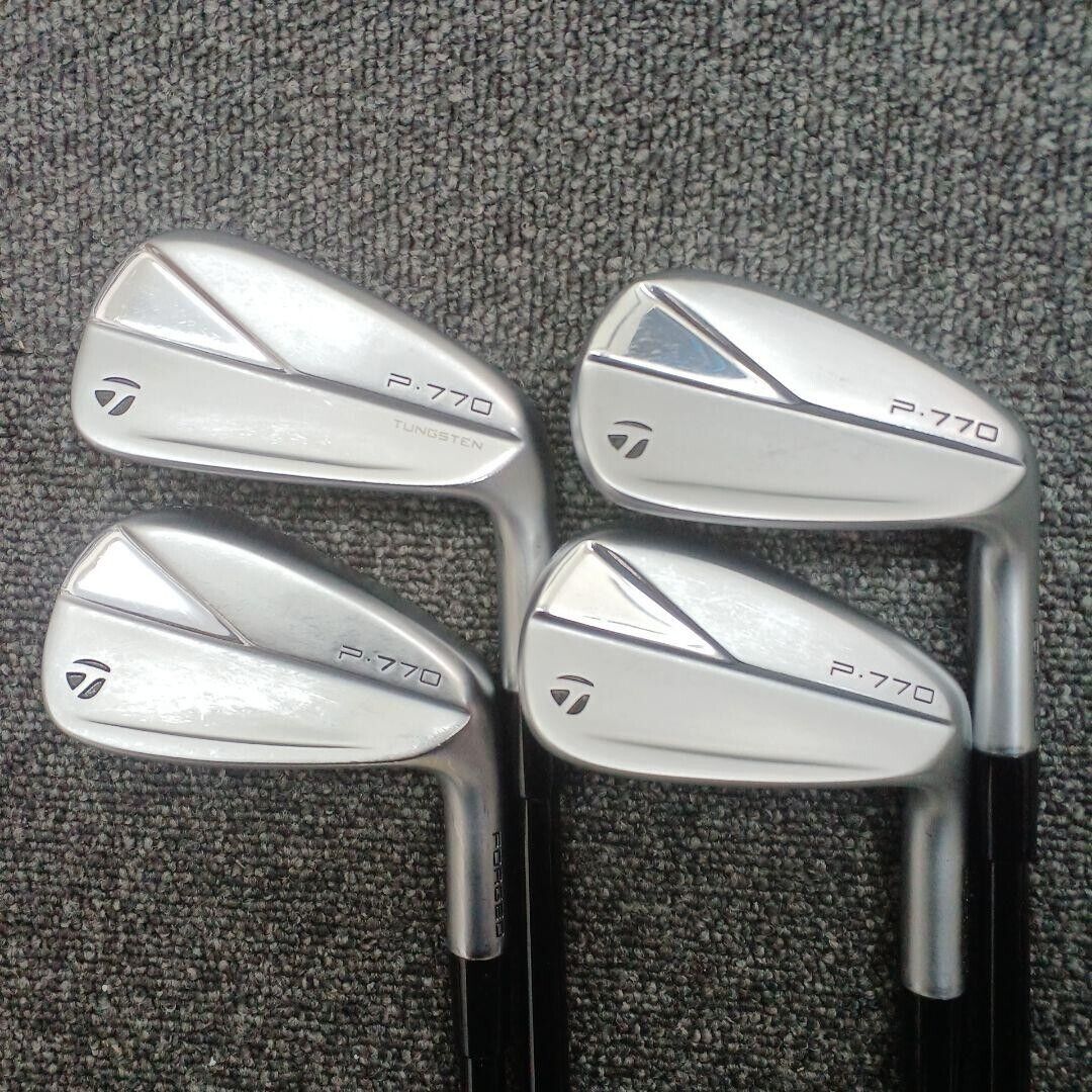 TaylorMade P770 2023 4pcs 7-Pw Iron Set Diamana Thump i85 Flex Regular Graphite