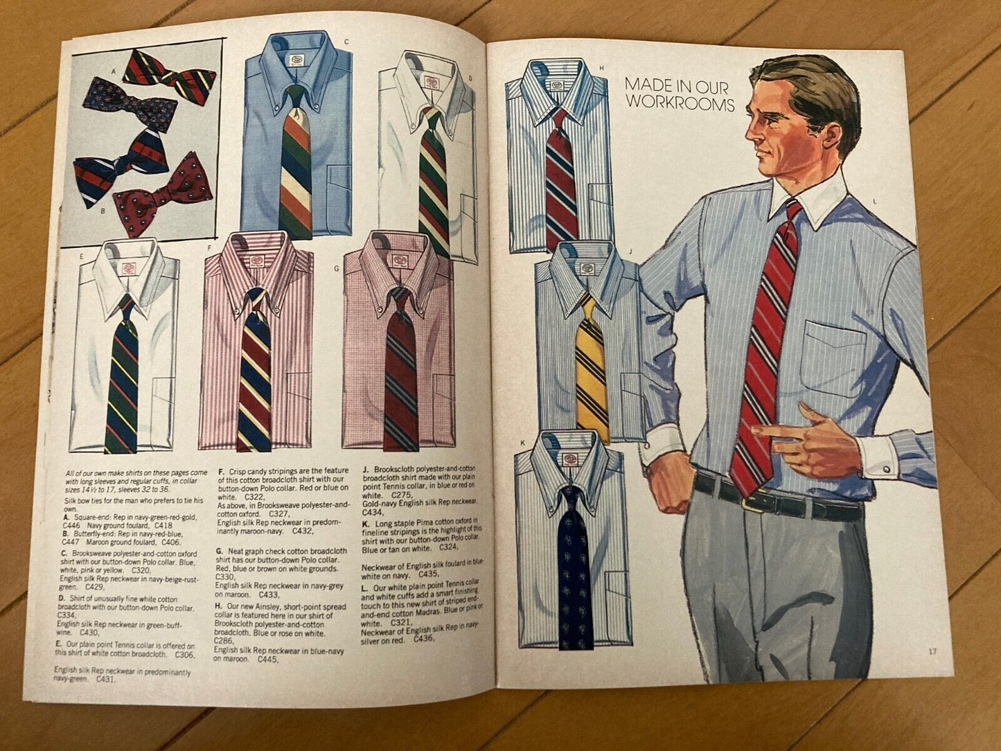 Brooks Brothers vintage catalog lot 1980's 1990's 2000's old fashion