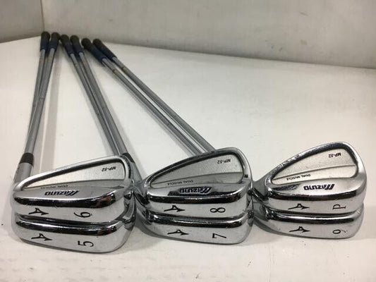 Mizuno MP-52 6pcs 5-9+Pw Iron Set Dynamic Gold S200 Flex Stiff Right Handed