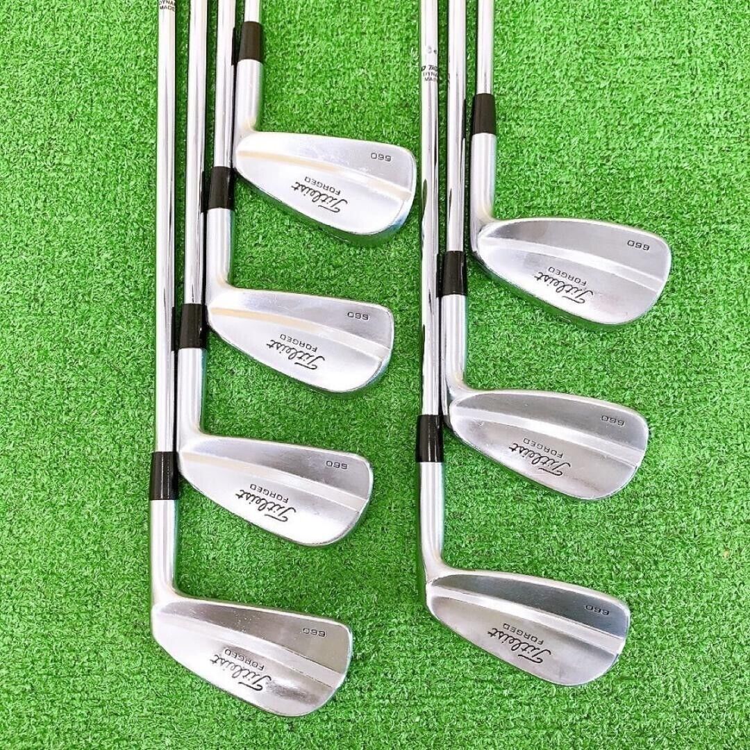 Titleist 660 7Pcs 4-9+Pw iron set True Temper Dynamic Gold S200 Flex Stiff