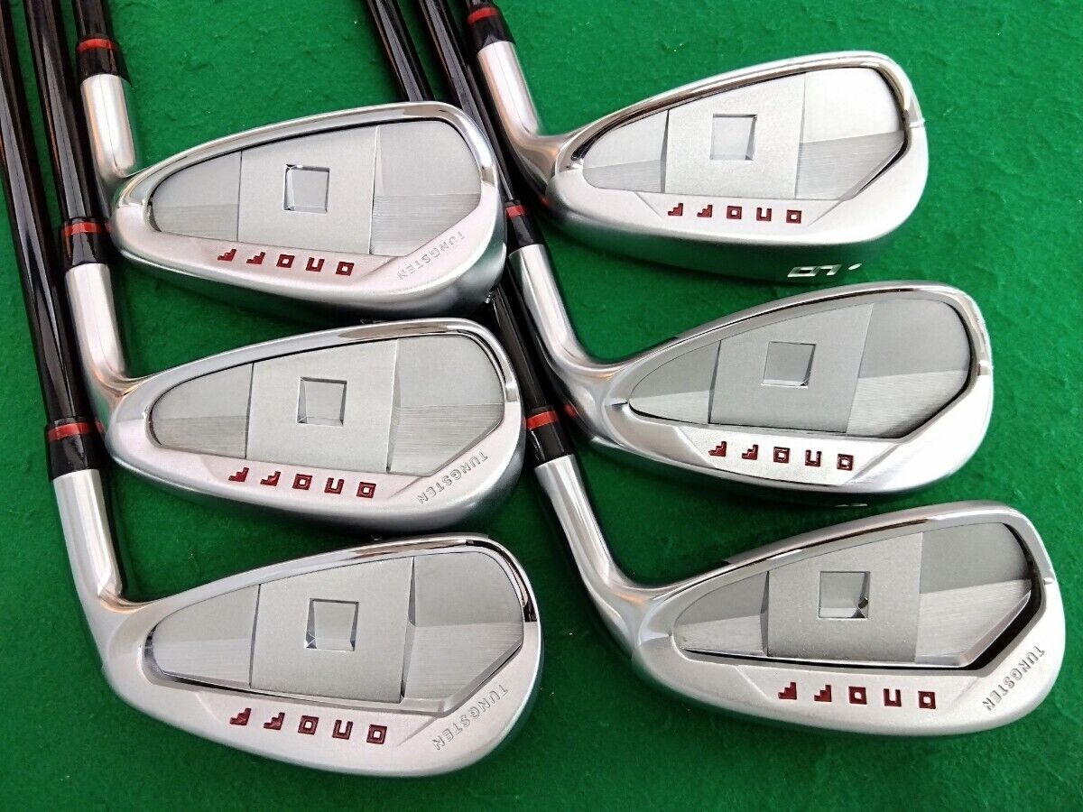 Globeride ONOFF AKA 2022 6pcs 5-PW Iron Set SMOOTH KICK MP-522I Flex Regular