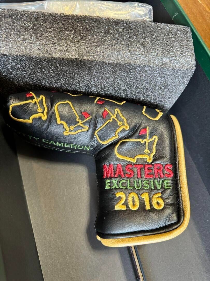 Scotty Cameron MASTERS NEWPORT 2.5 35 in 2016 Putter With Head Cover