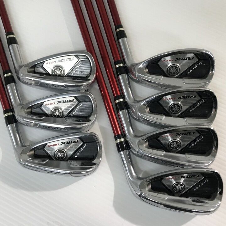 YAMAHA inpres RMX UD+2 7pcs 6-9+PW+AW+SW Iron Set BASSARA FS Flex Regular