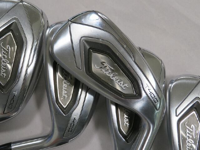 Titleist T400 5pcs 7-9-Pw-48 Iron Set N.S.PRO Zelos7 Flex S Right Handed