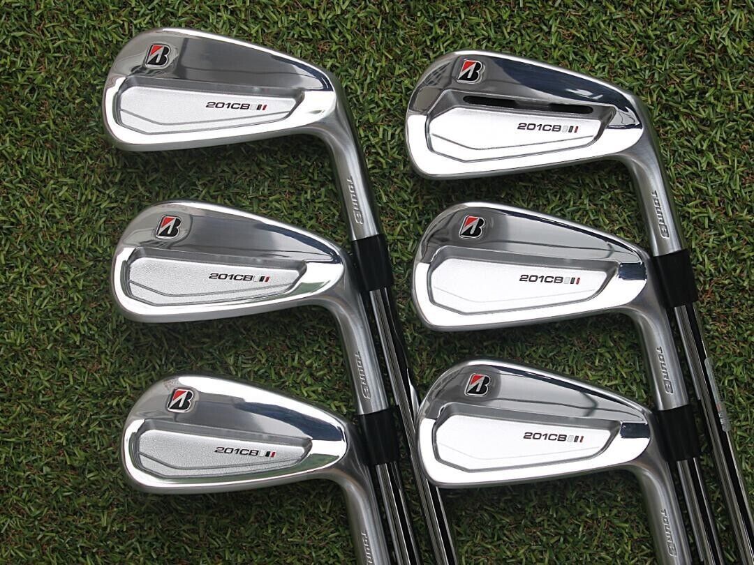 BRIDGESTONE TOUR B 201CB 2020 6pcs 5-PW Iron Set Dynamic Gold S200 Flex Stiff