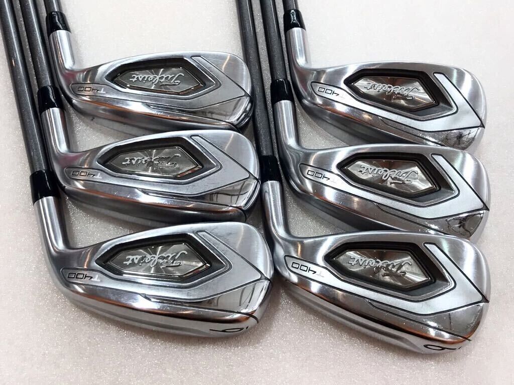 Titleist T400 2020 6pcs 6-Pw+43 Iron Set TENSEI BLUE 50 Graphite