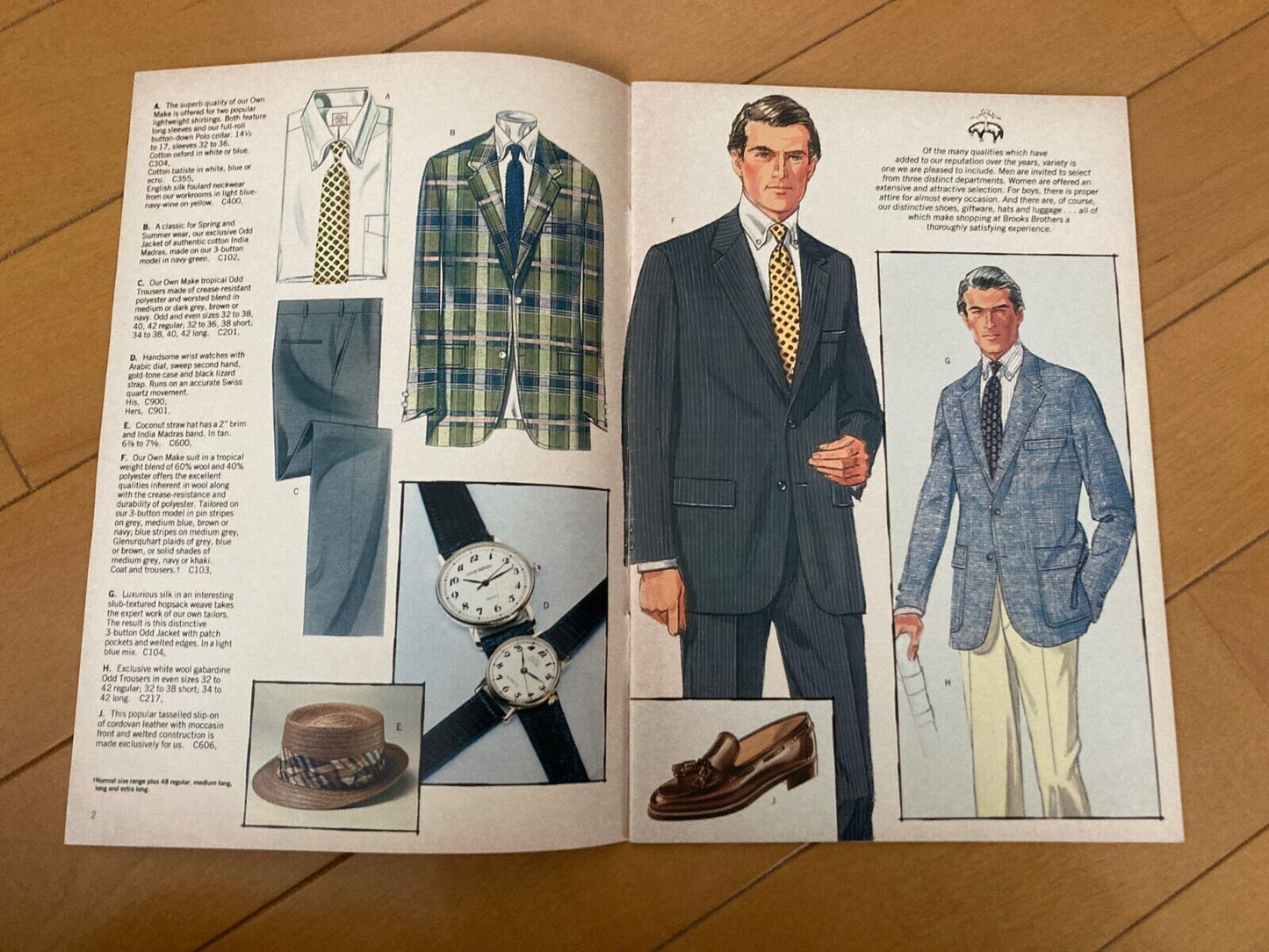 Brooks Brothers vintage catalog lot 1980's 1990's 2000's old fashion