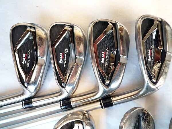 TaylorMade M4 7Pcs 6-9+Pw+Aw+Sw iron set TUNED PERFORMANCE 45 Flex Ladies