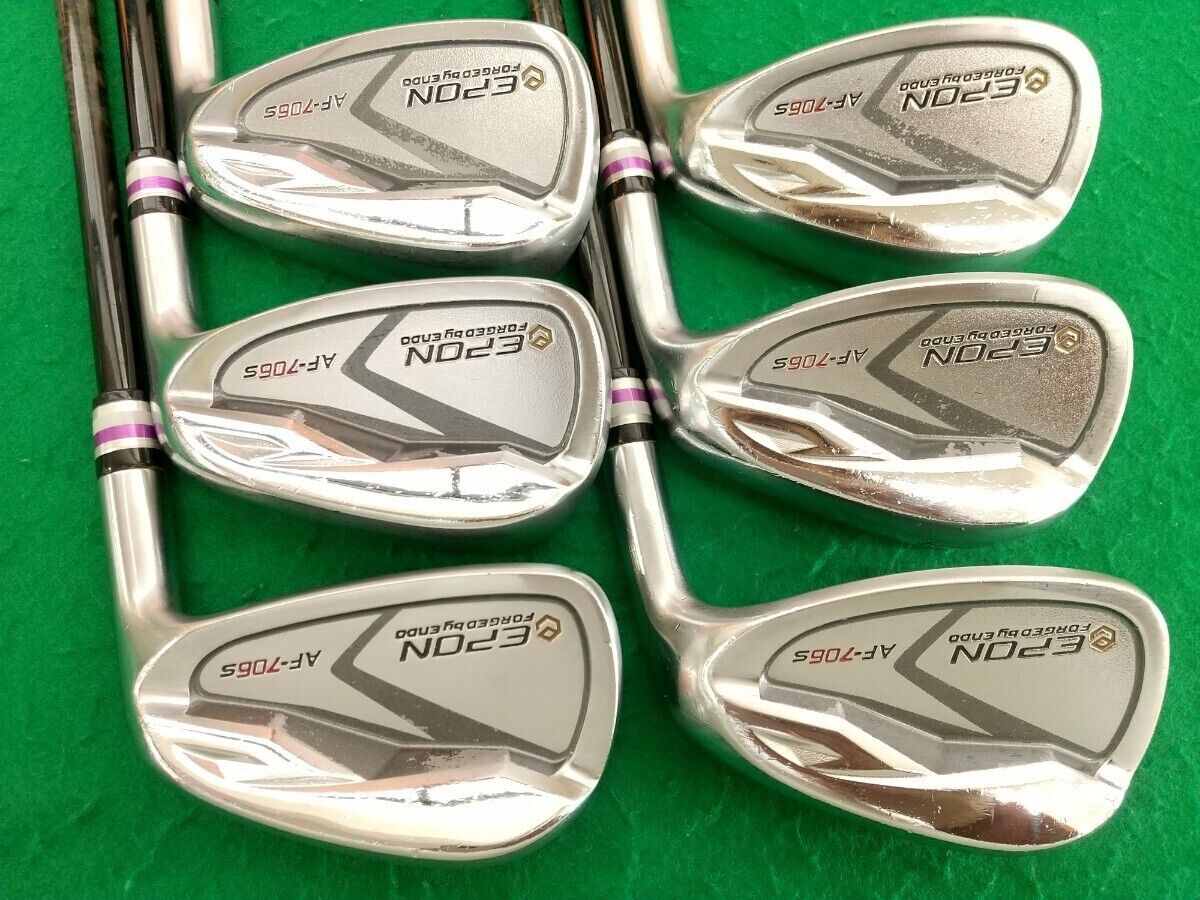 EPON AF-706S 2022 7pcs 7-9+PW+TW+AW Iron Set Fire Express Spirits i65