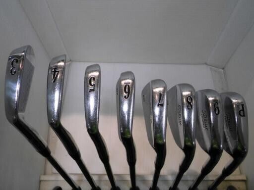 Titleist 670 Forged 8Pcs 3-9+Pw iron set Dynamic GOLD S200 Flex Stiff