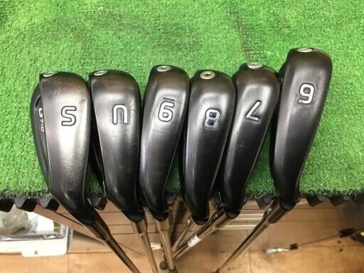 Ping G710 6pcs 6-9+U+SW Iron Set ALTA DISTANZA BLACK 40 Flex Regular Graphite