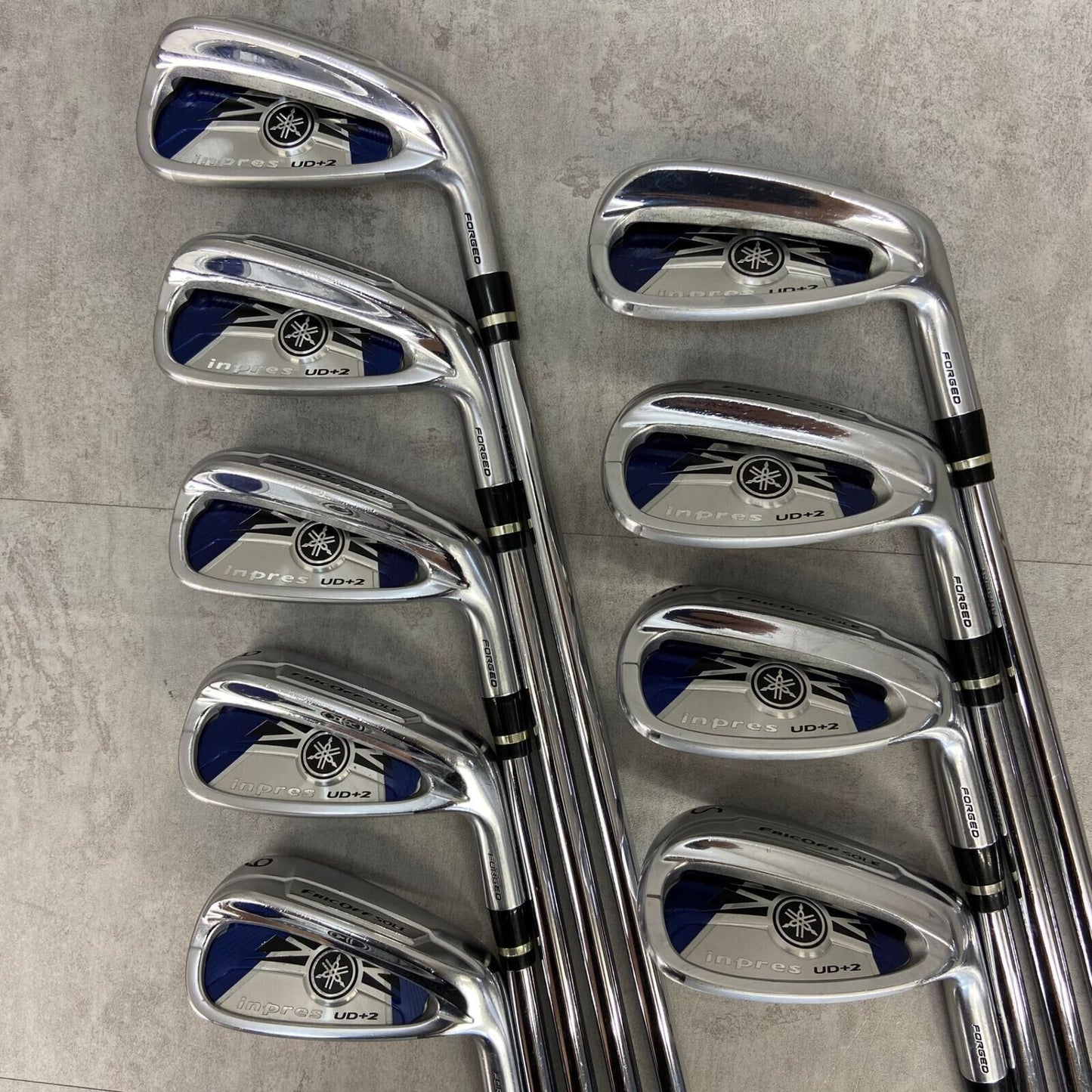 YAMAHA inpres UD+2 2016 9pcs 5-Pw-Aw-AS-Sw Iron Set N.S.PRO ZELOS 7 Flex Regular