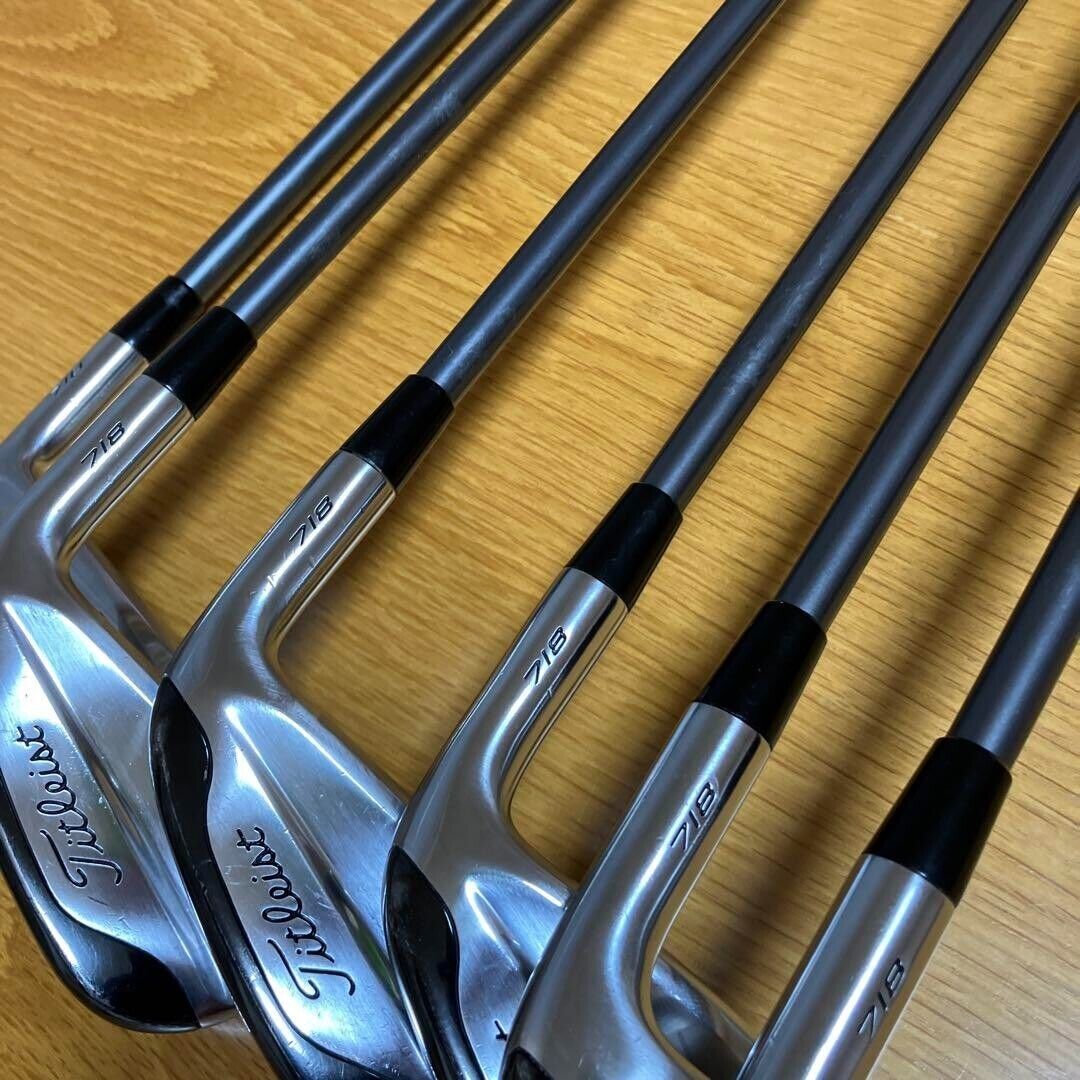 Titleist 718 T-MB 6Pcs 5-9+Pw iron set MCI BLACK 100 Flex Stiff