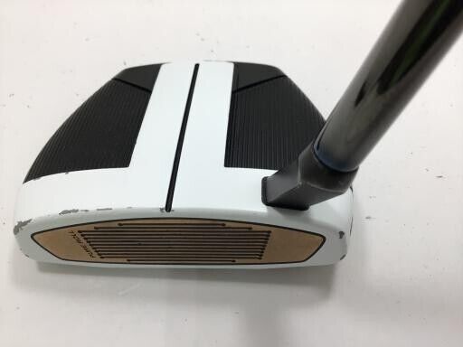 TaylorMade Spider FCG BLACK/WHITE SMALL SLANT 34 in Putter With Head Cover