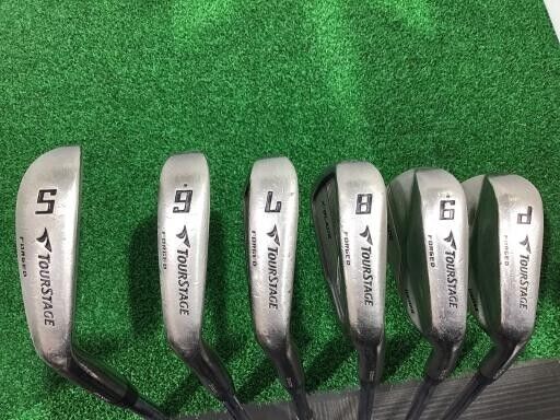 Bridgestone TOURSTAGE X-BLADE limited 6pcs 5-Pw Iron Set DynamicGold S200 Flex S