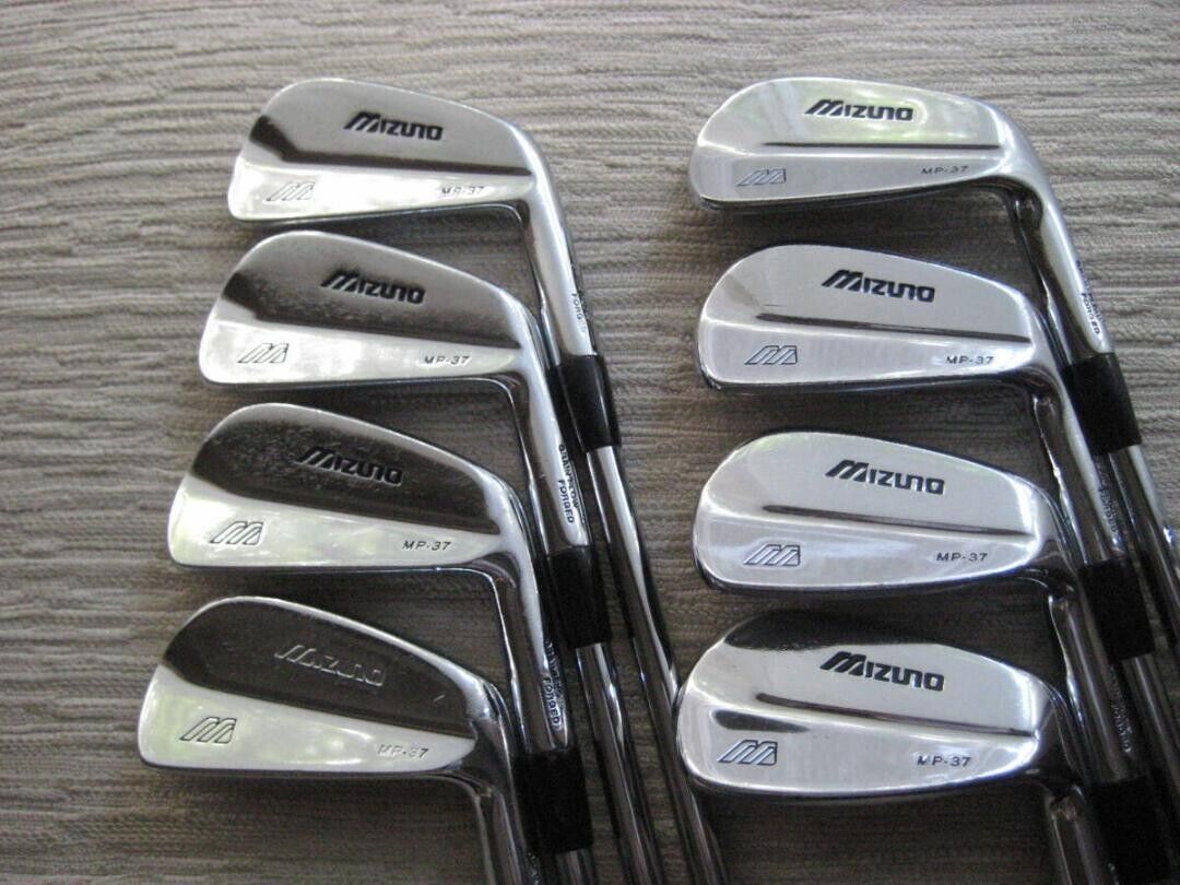 Mizuno MP-37 2003 8pcs 3-Pw Iron Set Dynamic Gold S400 Flex Stiff Steel Shaft