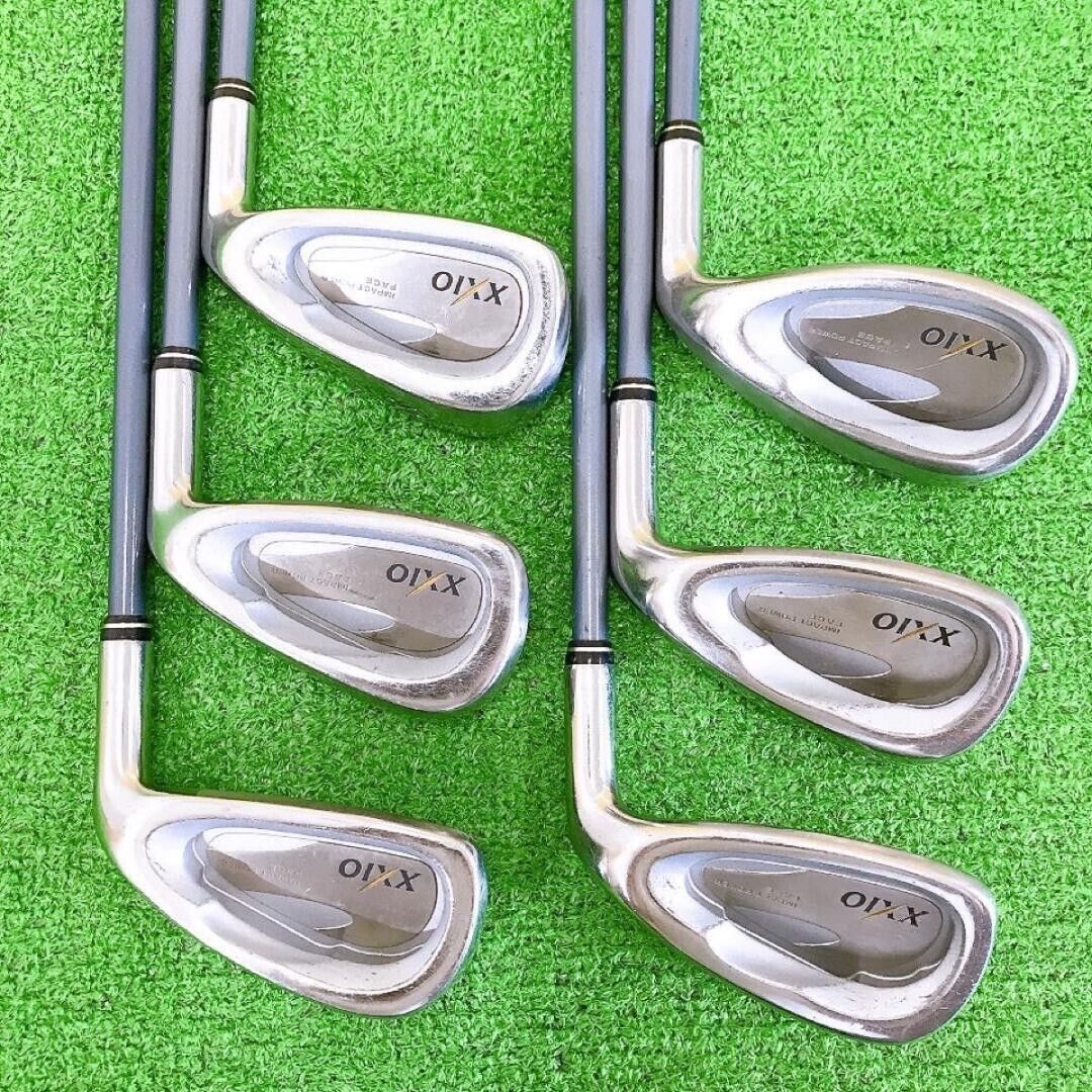 Women Dunlop XXIO 2 2002 6pcs 5,7-PW+SW Iron Set MP200 Flex Ladies Graphite